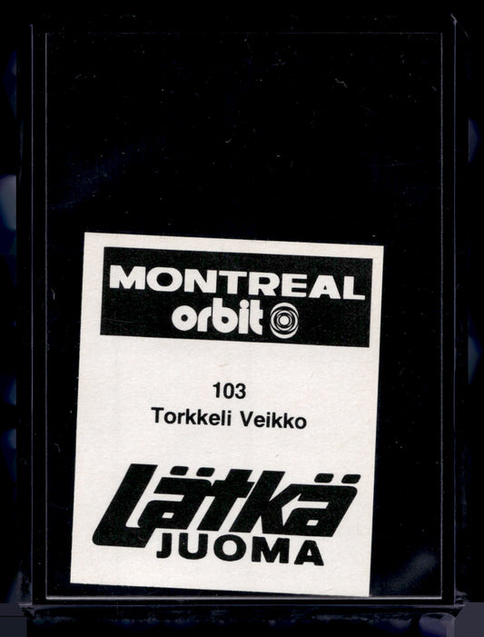 1980 Mallasjuoma Lätkäjuoma - Veikko Torkkeli #103