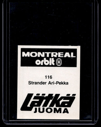 1980 Mallasjuoma Lätkäjuoma - Ari-Pekka Strander #116