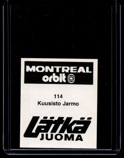 1980 Mallasjuoma Lätkäjuoma - Jarmo Kuusisto #114