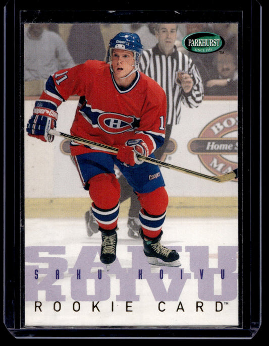 1995-96 Parkhurst International - Saku Koivu #263