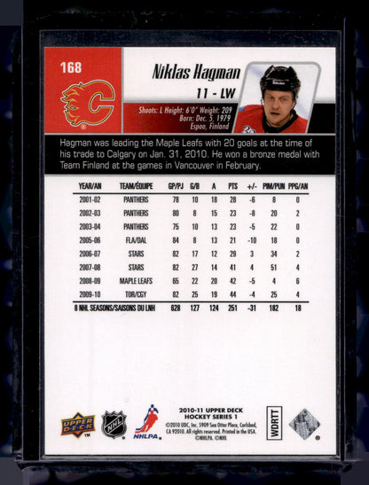 2010-11 Upper Deck - Niklas Hagman #168