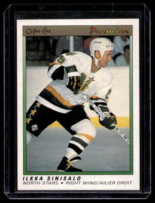 1990-91 O-Pee-Chee Premier - Ilkka Sinisalo #108