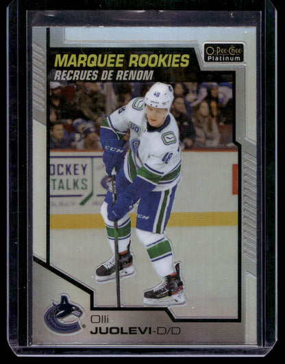2020-21 Upper Deck O-Pee-Chee Platinum Rainbow - Olli Juolevi #189 RC