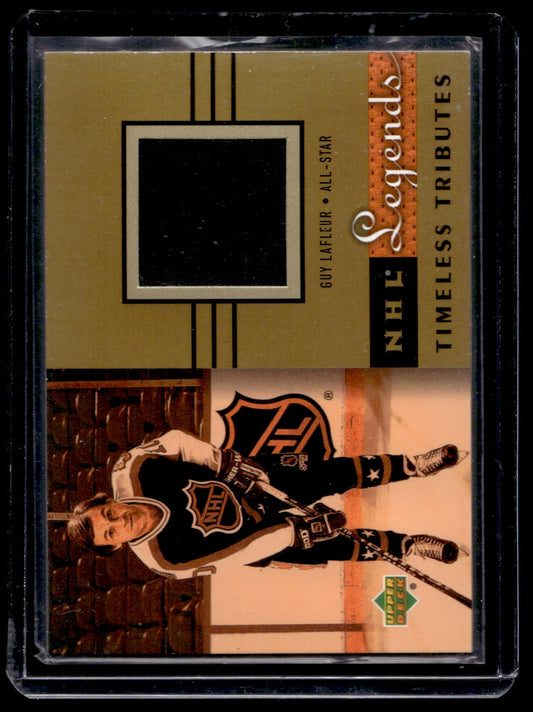 2001-02 Upper Deck Legends - Timeless Tributes Jerseys Guy Lafleur #TT-GL