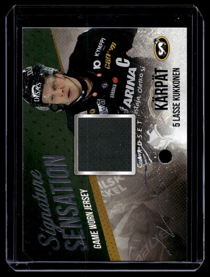 2017-18 Cardset - Signature Sensations - Lasse Kukkonen /50