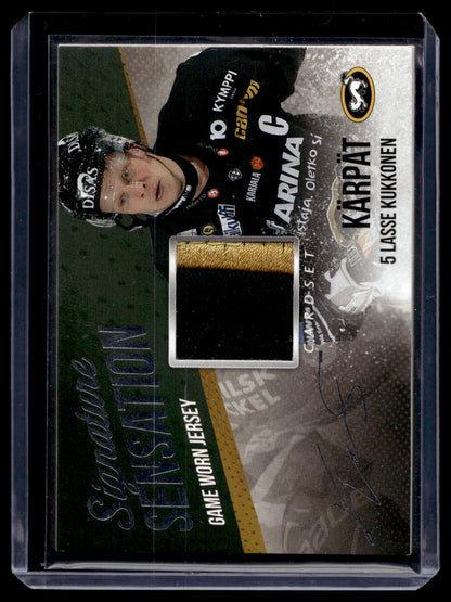2017-18 Cardset - Signature Sensations - Lasse Kukkonen /50