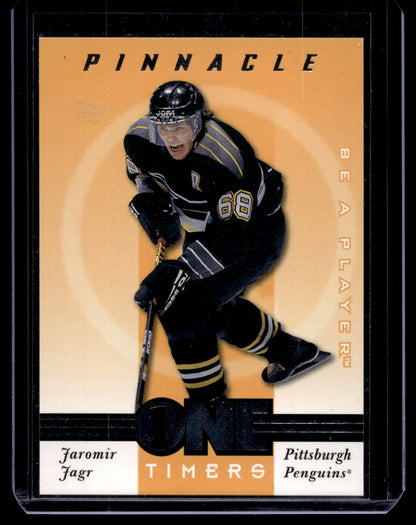 1997-98 Pinnacle Be A Player - One Timers Jaromir Jagr #7