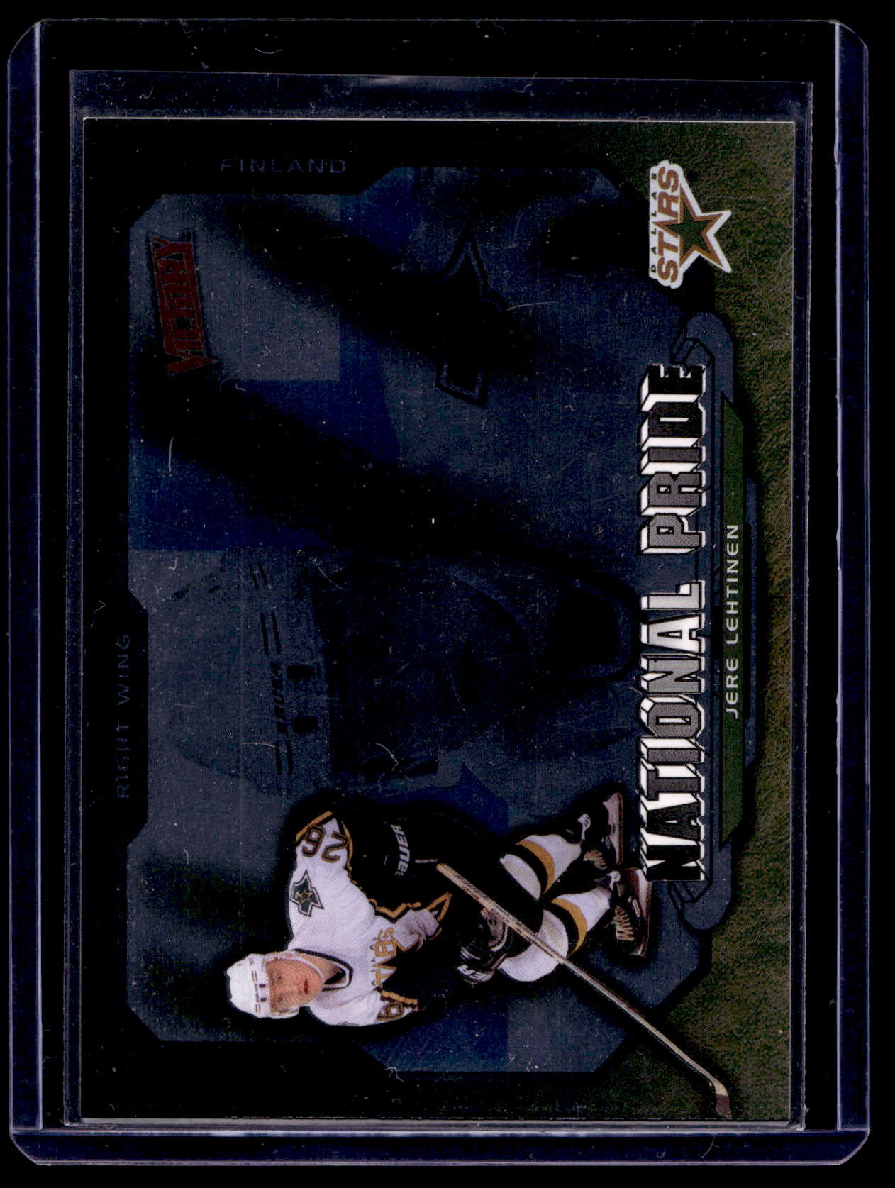 2002-03 Upper Deck Victory National Pride Jere Lehtinen #NP24