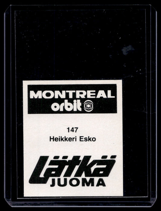 1980 Mallasjuoma Lätkäjuoma - Esko Heikkeri #147