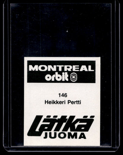 1980 Mallasjuoma Lätkäjuoma - Pertti Heikkeri #146