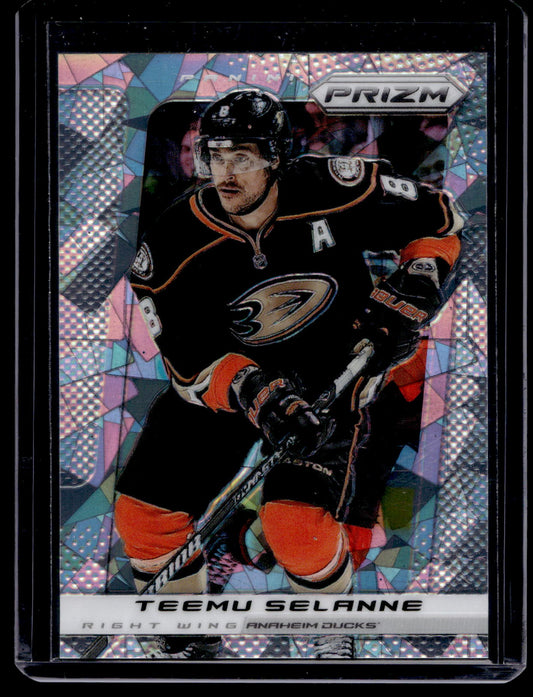 2013-14 Panini Prizm - Toronto Expo Cracked Ice - Teemu Selanne #112 /30