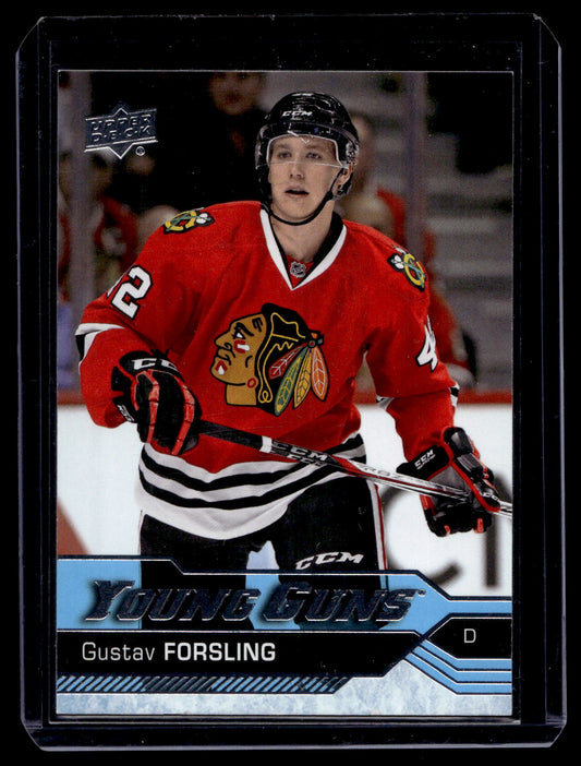 2016-17 Upper Deck - Young Guns - Gustav Forsling #240 RC