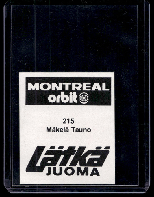 1980 Mallasjuoma Lätkäjuoma - Tauno Mäkelä #215