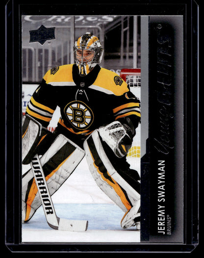 2021-22 Upper Deck - Young Guns - Jeremy Swayman #226 RC