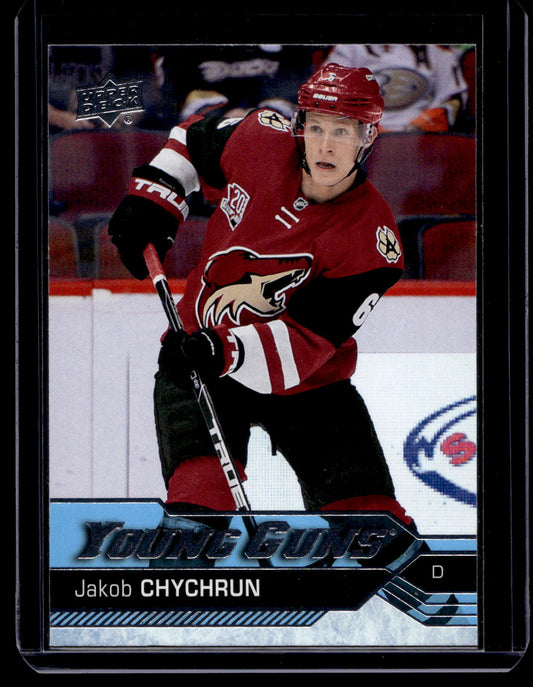 2016-17 Upper Deck - Young Guns - Jakob Chychrun #206 RC