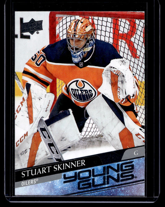 2020-21 Upper Deck - Young Guns - Stuart Skinner #496 RC