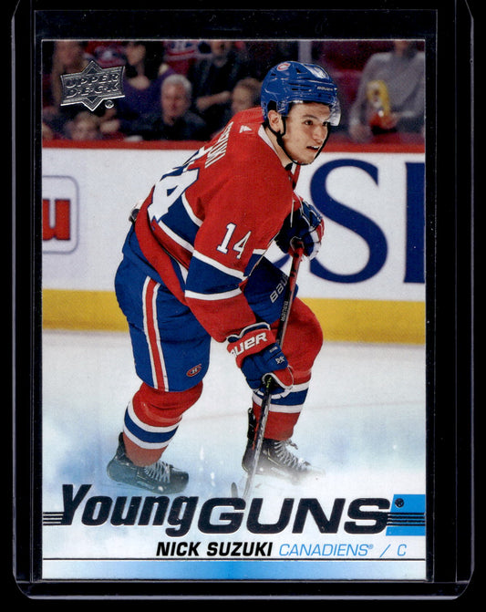 2019-20 Upper Deck - Young Guns - Nick Suzuki #471 RC