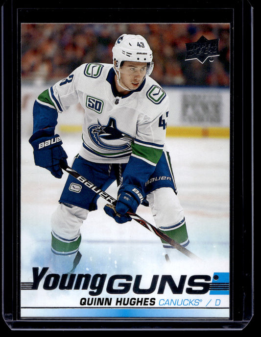 2019-20 Upper Deck - Young Guns - Quinn Hughes #249 RC
