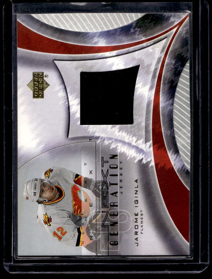 2001-02 Upper Deck - Next Generation Jerseys Jarome Iginla #NG-JI