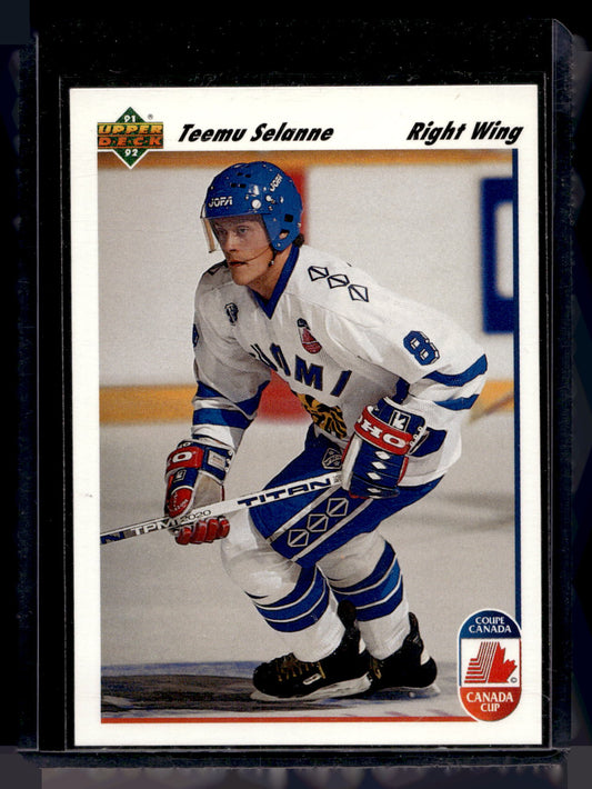 1991-92 Upper Deck Teemu Selanne #21 RC