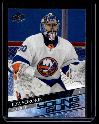 2020-21 Upper Deck - Young Guns - Ilya Sorokin #461 RC