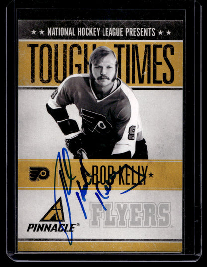 2010-11 Panini Pinnacle - Tough Times Autographs - Bob Kelly #BK /250