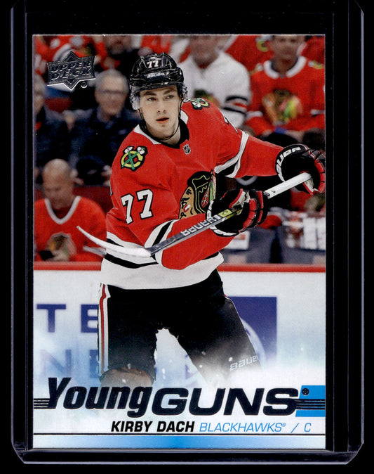 2019-20 Upper Deck - Young Guns - Kirby Dach #451 RC