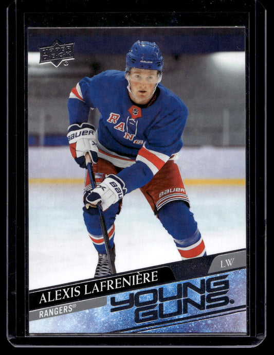 2020-21 Upper Deck - Young Guns - Alexis Lafrenière #201 RC