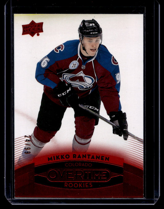 2015-16 Upper Deck GTS Overtime - Red Foil - Mikko Rantanen #171 /99 RY