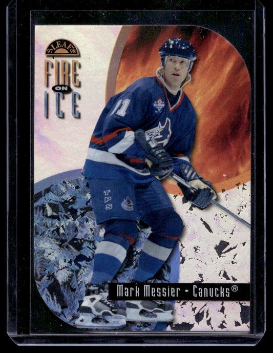 1997-98 Leaf - Fire on Ice - Mark Messier  #11 /1000