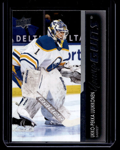 2021-22 Upper Deck - Young Guns - Ukko-Pekka Luukkonen #202 RC