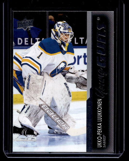 2021-22 Upper Deck - Young Guns - Ukko-Pekka Luukkonen #202 RC