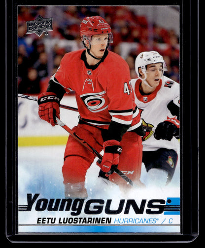 2019-20 Upper Deck - Young Guns - Eetu Luostarinen #490 RC