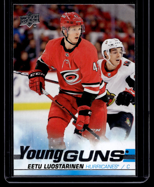 2019-20 Upper Deck - Young Guns - Eetu Luostarinen #490 RC