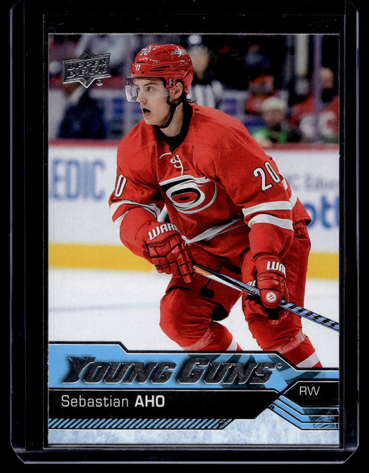 2016-17 Upper Deck - Young Guns - Sebastian Aho #210 RC