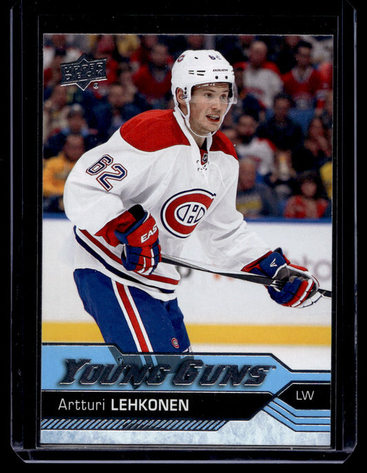 2016-17 Upper Deck - Young Guns - Artturi Lehkonen #232 RC