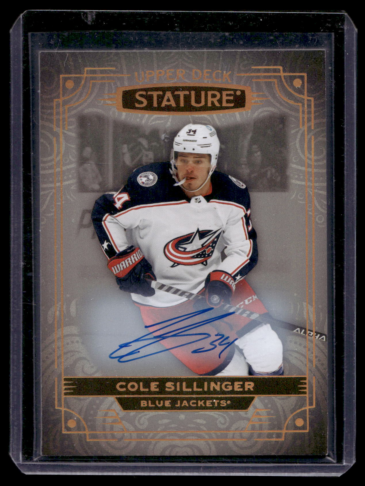 2022-23 Upper Deck Stature - Autographs - Cole Sillinger #70