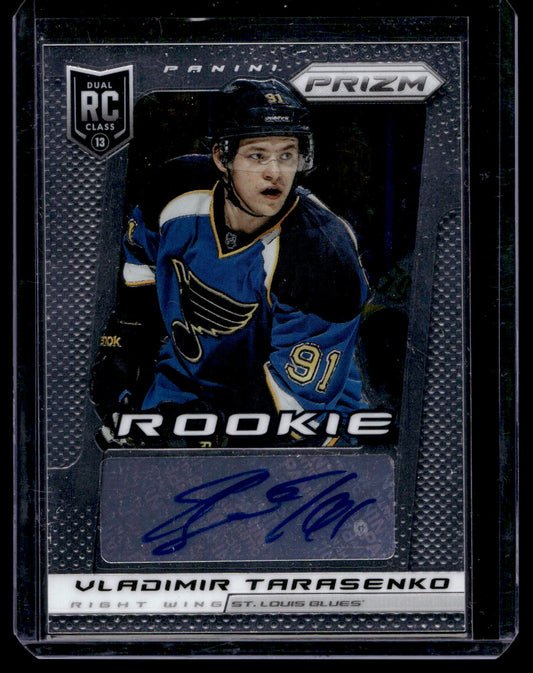2013-14 Panini Prizm - Rookie Autographs - Vladimir Tarasenko #A-VT RY