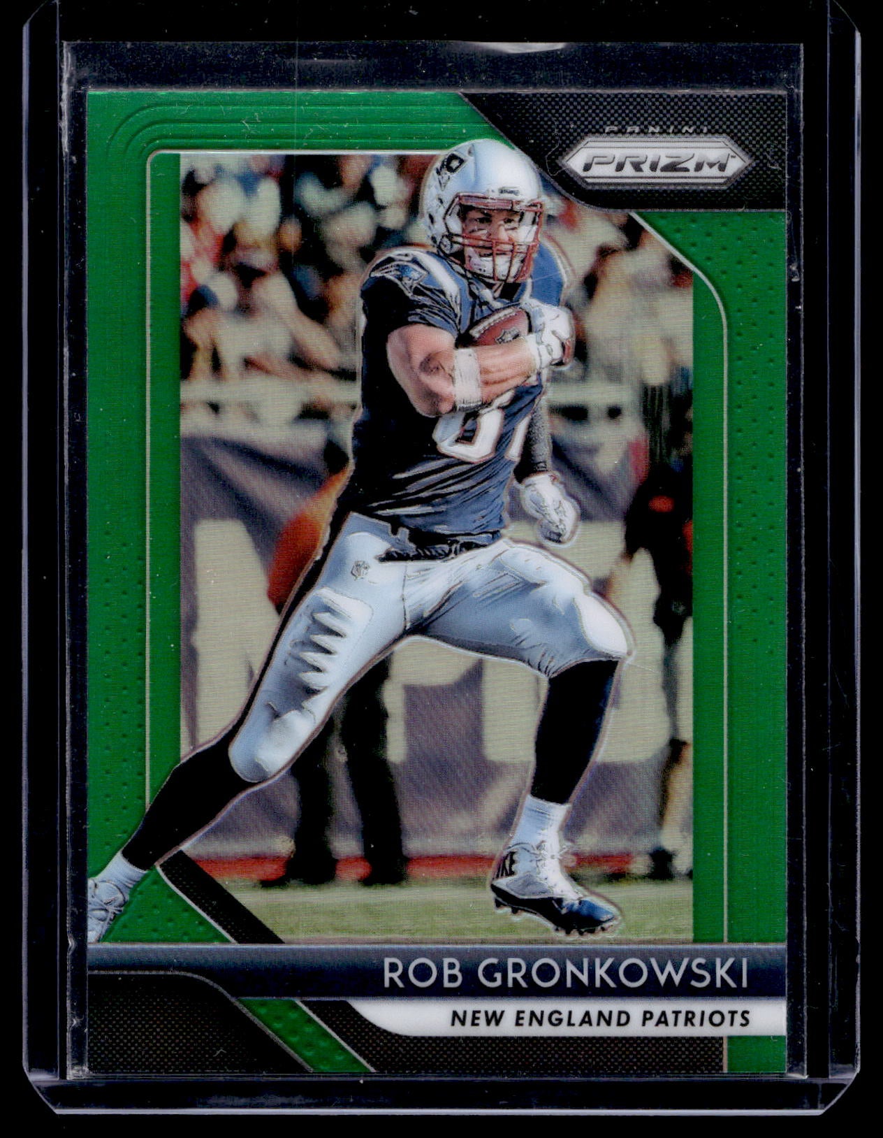 2018 Panini Prizm - Green Prizm - Rob Gronkowski #70
