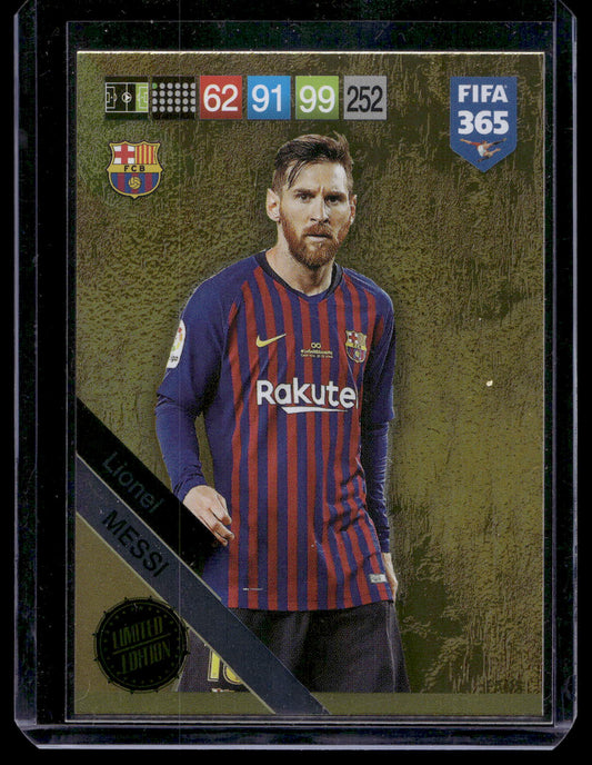 2018-19 Panini Adrenalyn XL Fifa 365 - Limited Edition - Lionel Messi