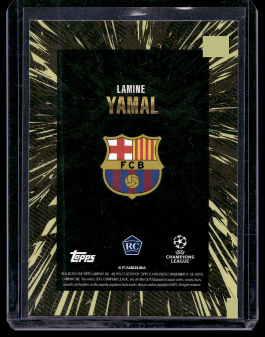 2023-24 Topps Gold X Whip - Future Stars Cracked Ice - Lamine Yamal