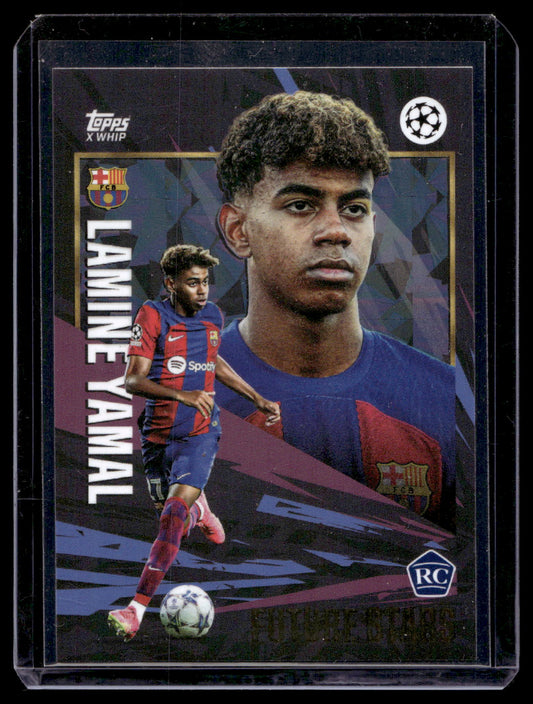2023-24 Topps Gold X Whip - Future Stars Cracked Ice - Lamine Yamal