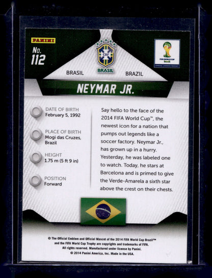 2014 Panini Prizm World Cup - Neymar Jr. #112