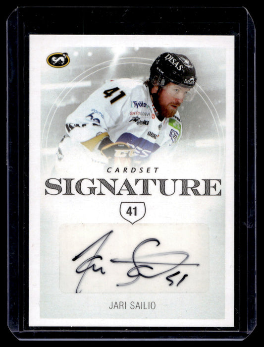 2019-20 Cardset Signature - Jari Sailio /125
