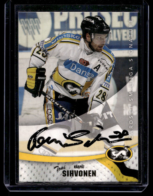 2004-05 Cardset Signature - Toni Sihvonen