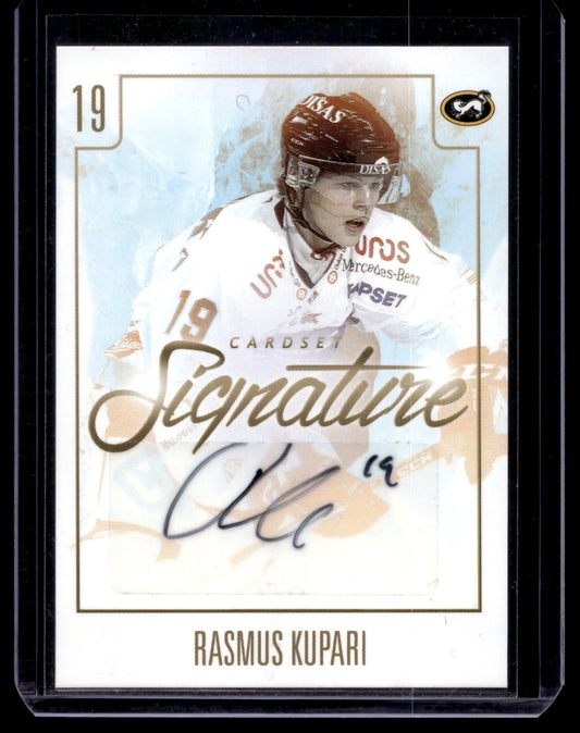 2017-18 Cardset Signature - Rasmus Kupari /125