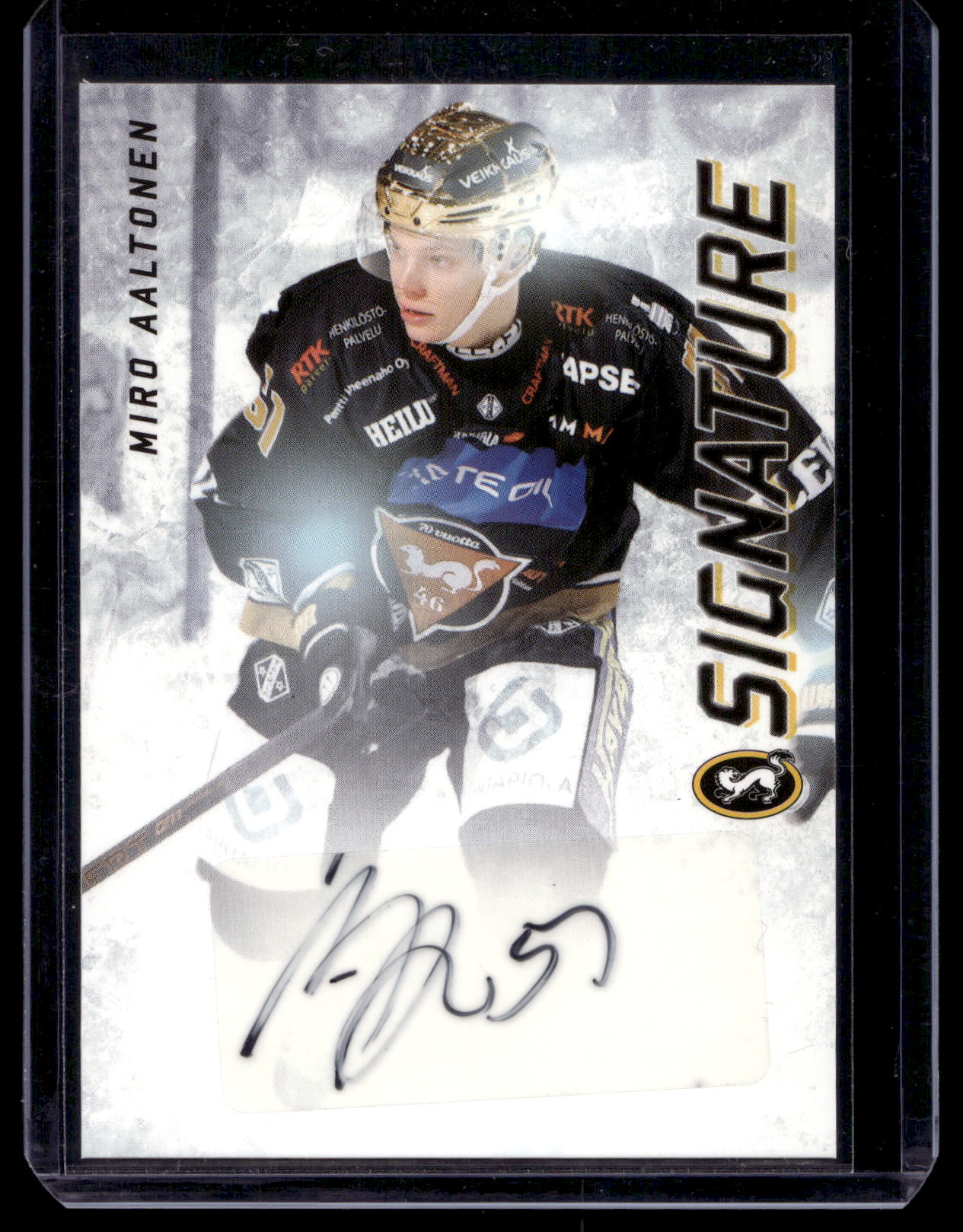 2015-16 Cardset Signature - Miro Aaltonen /125