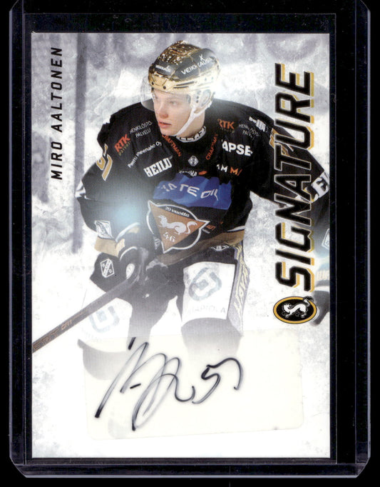 2015-16 Cardset Signature - Miro Aaltonen /125