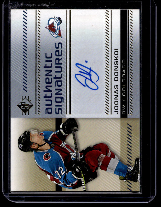 2019-20 Upper Deck SP - Authentic Signatures - Joonas Donskoi #AS-JD
