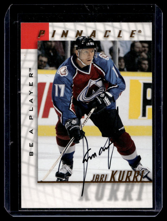 1997-98 Pinnacle Be A Player - Autographs - Jari Kurri #7